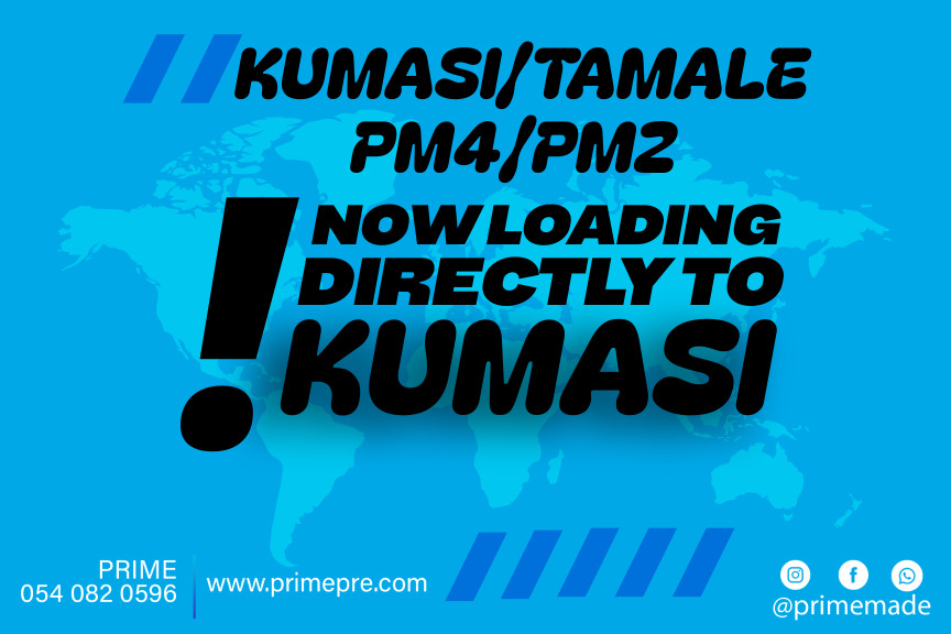 China to Kumasi